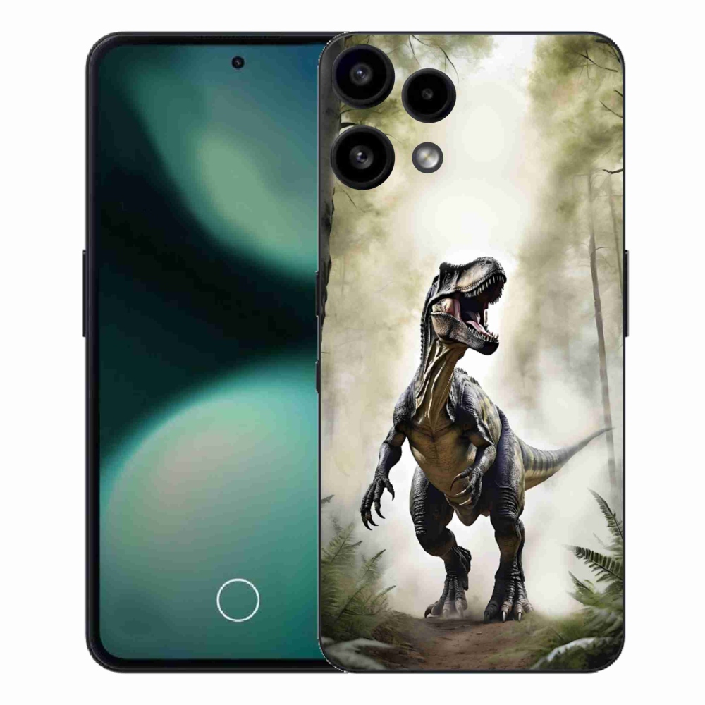 Gélový kryt mmCase na Nothing Phone (3a) Lite - naštvaný T-Rex