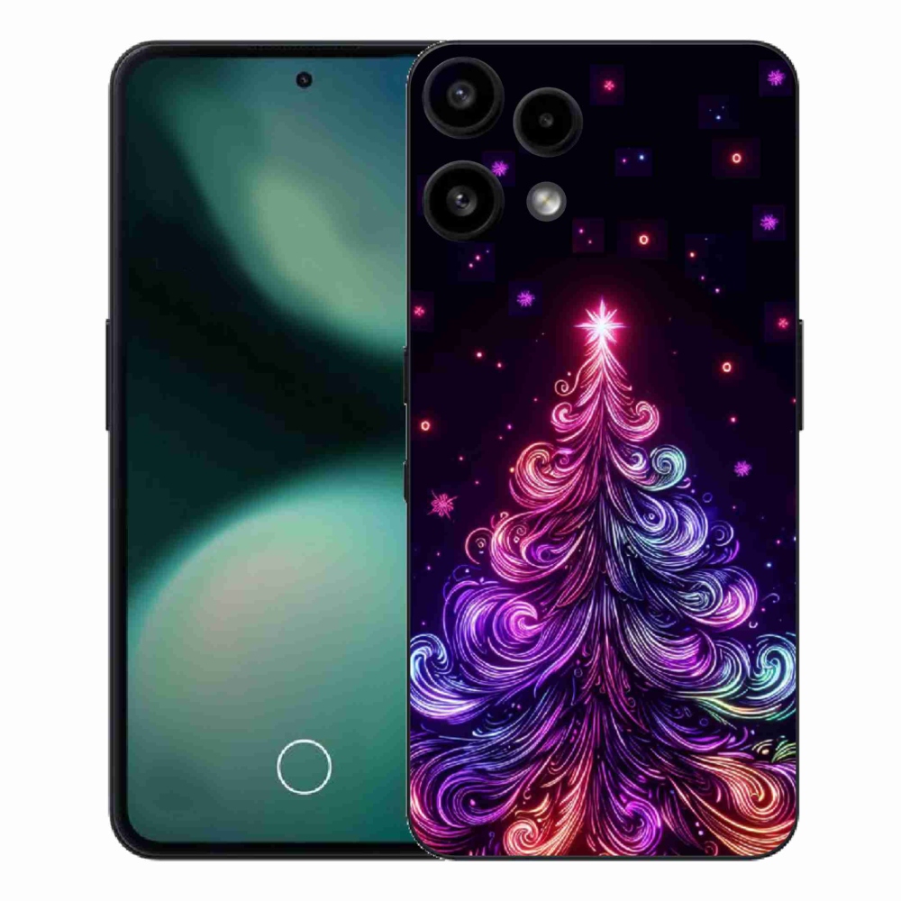 Gélový kryt mmCase na Nothing Phone (3a) Lite - neónový vianočný stromček 1