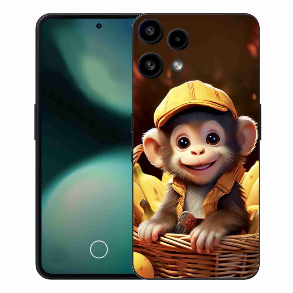 Gélový kryt mmCase na Nothing Phone (3a) Lite - opice v košíku