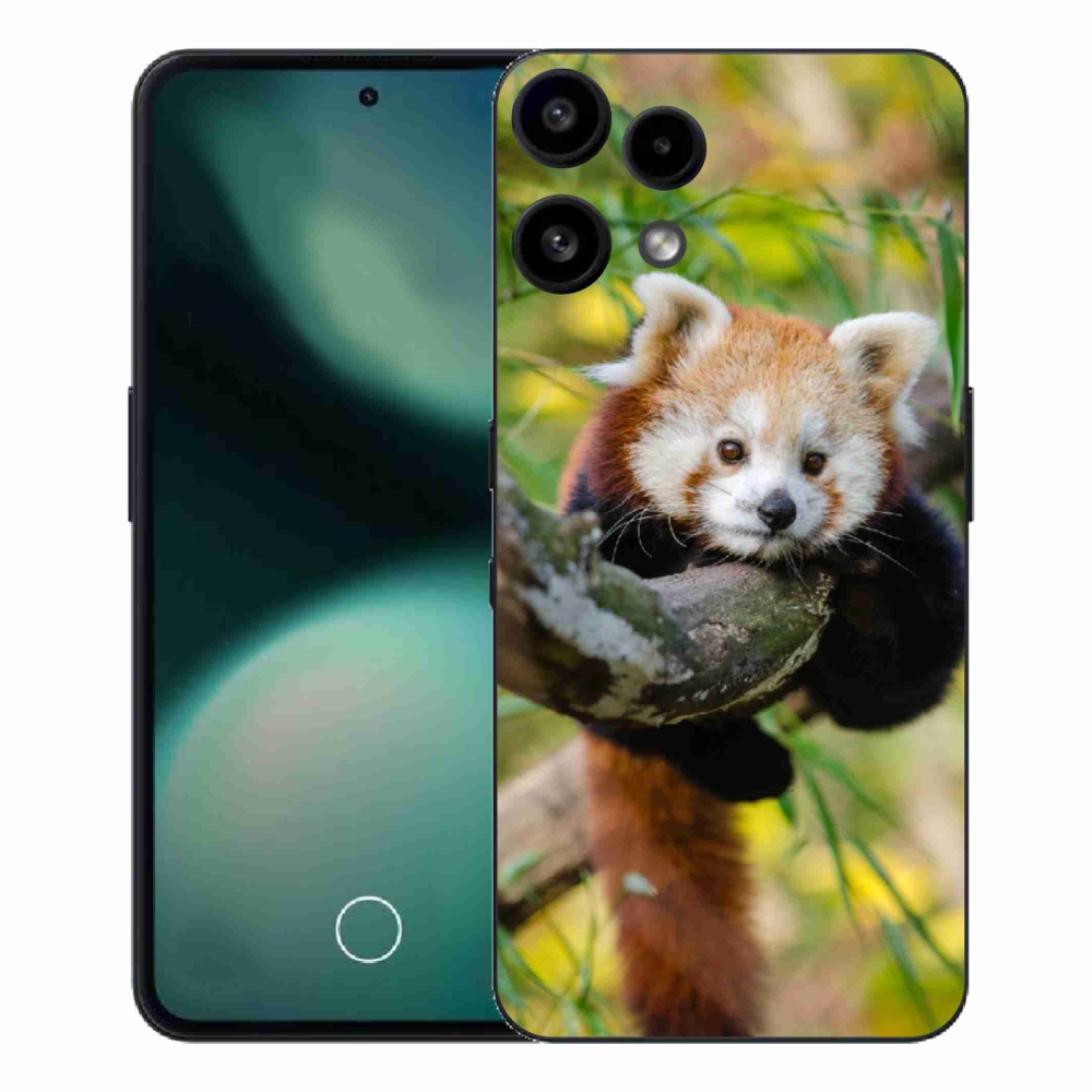 Gélový kryt mmCase na Nothing Phone (3a) Lite - panda červená