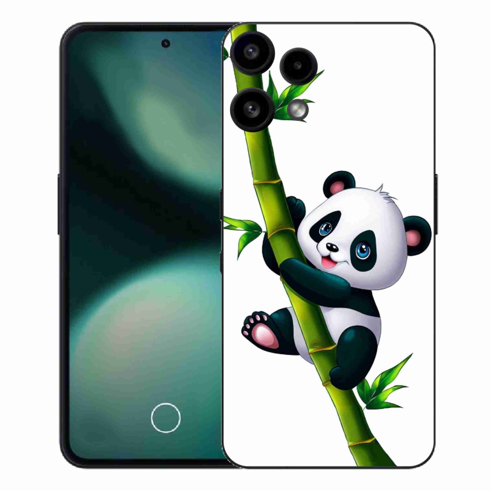Gélový kryt mmCase na Nothing Phone (3a) Lite - panda na bambuse