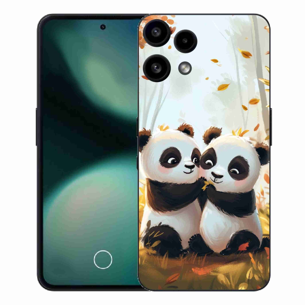 Gélový kryt mmCase na Nothing Phone (3a) Lite - pandy