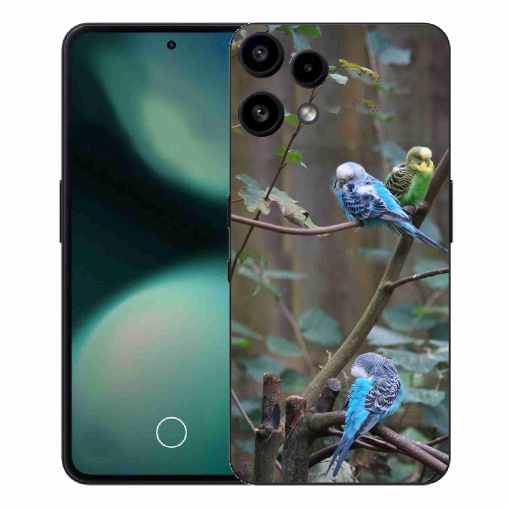 Gélový kryt mmCase na Nothing Phone (3a) Lite - papagáje na vetve