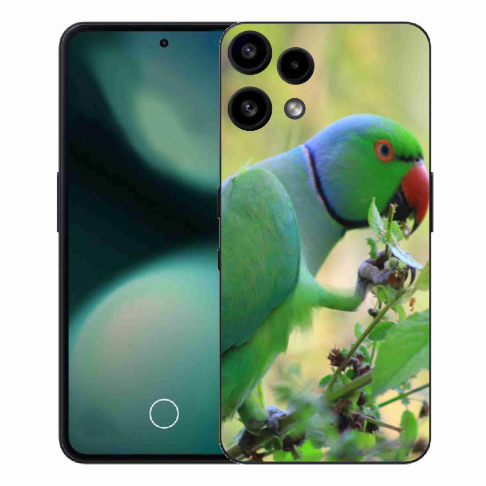 Gélový kryt mmCase na Nothing Phone (3a) Lite - papagáj alexandr