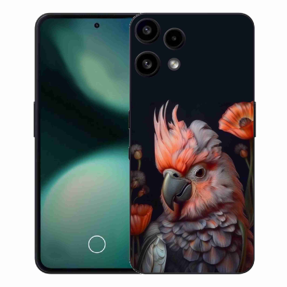 Gélový kryt mmCase na Nothing Phone (3a) Lite - papagáj kakadu vo farbách