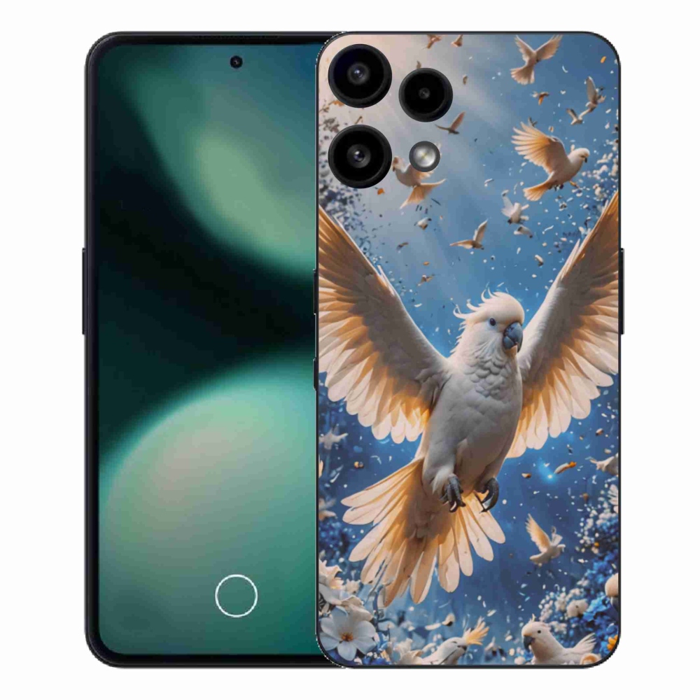 Gélový kryt mmCase na Nothing Phone (3a) Lite - papagáj kakadu