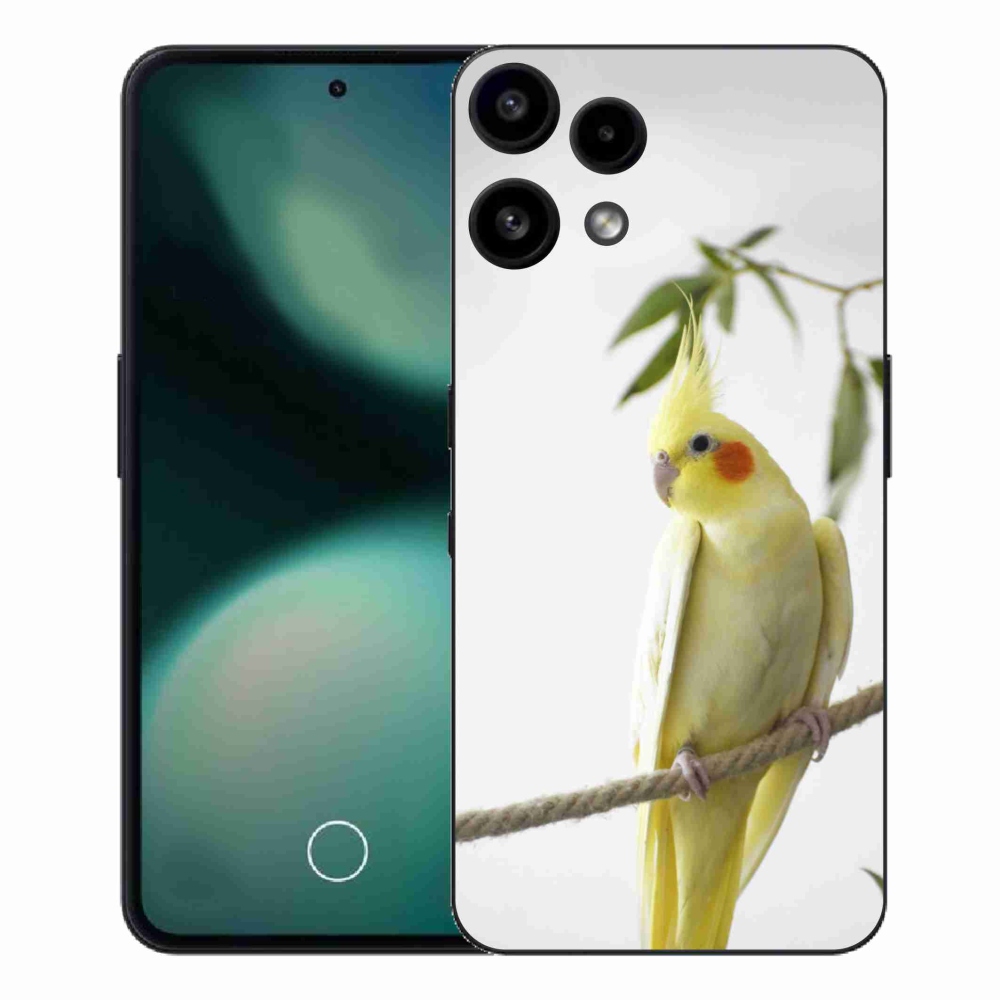 Gélový kryt mmCase na Nothing Phone (3a) Lite - papagáj korela chocholatá