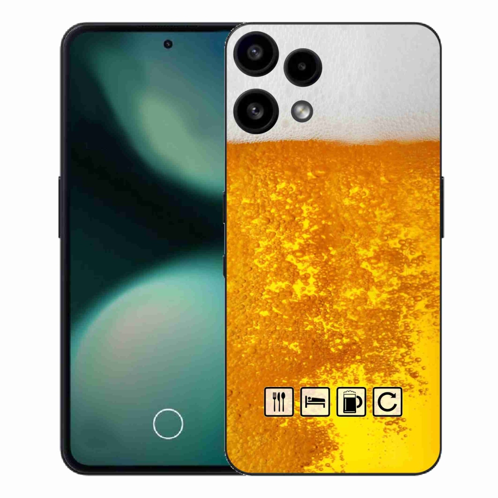 Gélový kryt mmCase na Nothing Phone (3a) Lite - pivný motív 3