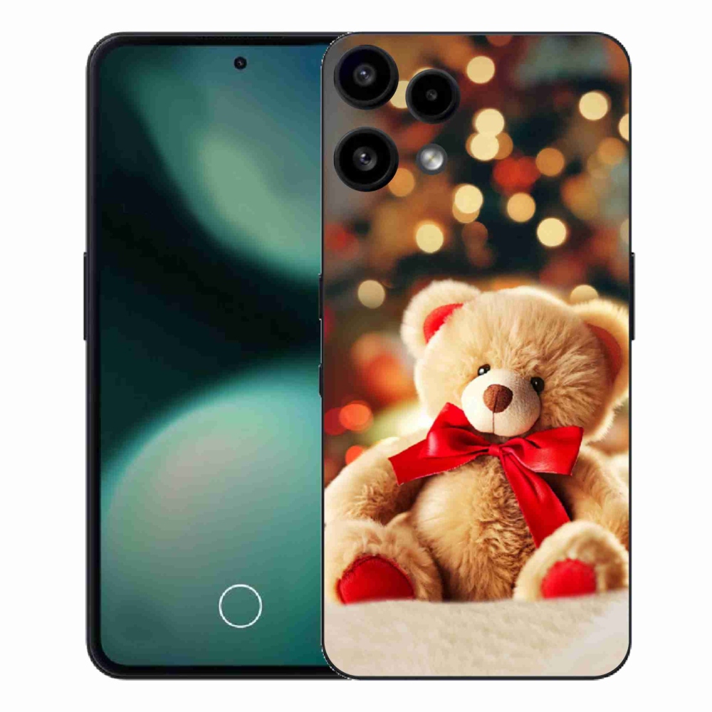 Gélový kryt mmCase na Nothing Phone (3a) Lite - plyšový medvedík