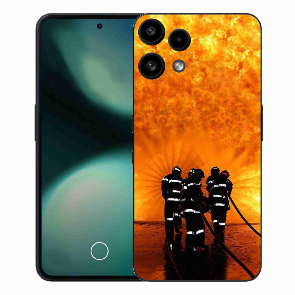 Gélový kryt mmCase na Nothing Phone (3a) Lite - požiar