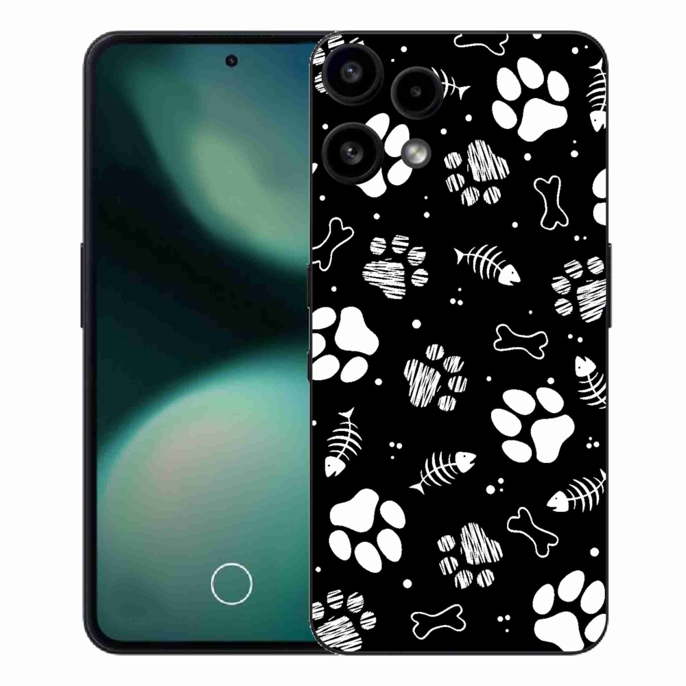 Gélový kryt mmCase na Nothing Phone (3a) Lite - psie labky
