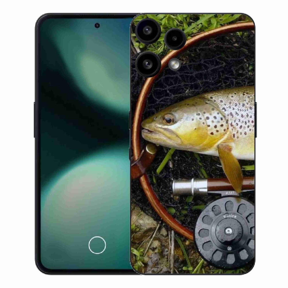 Gélový kryt mmCase na Nothing Phone (3a) Lite - pstruh 2