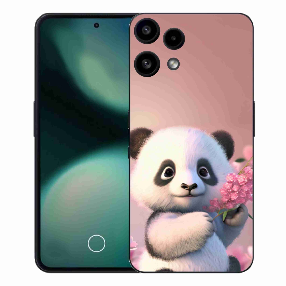 Gélový kryt mmCase na Nothing Phone (3a) Lite - roztomilá panda