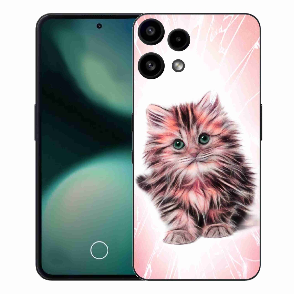 Gélový kryt mmCase na Nothing Phone (3a) Lite - roztomilé mačiatko