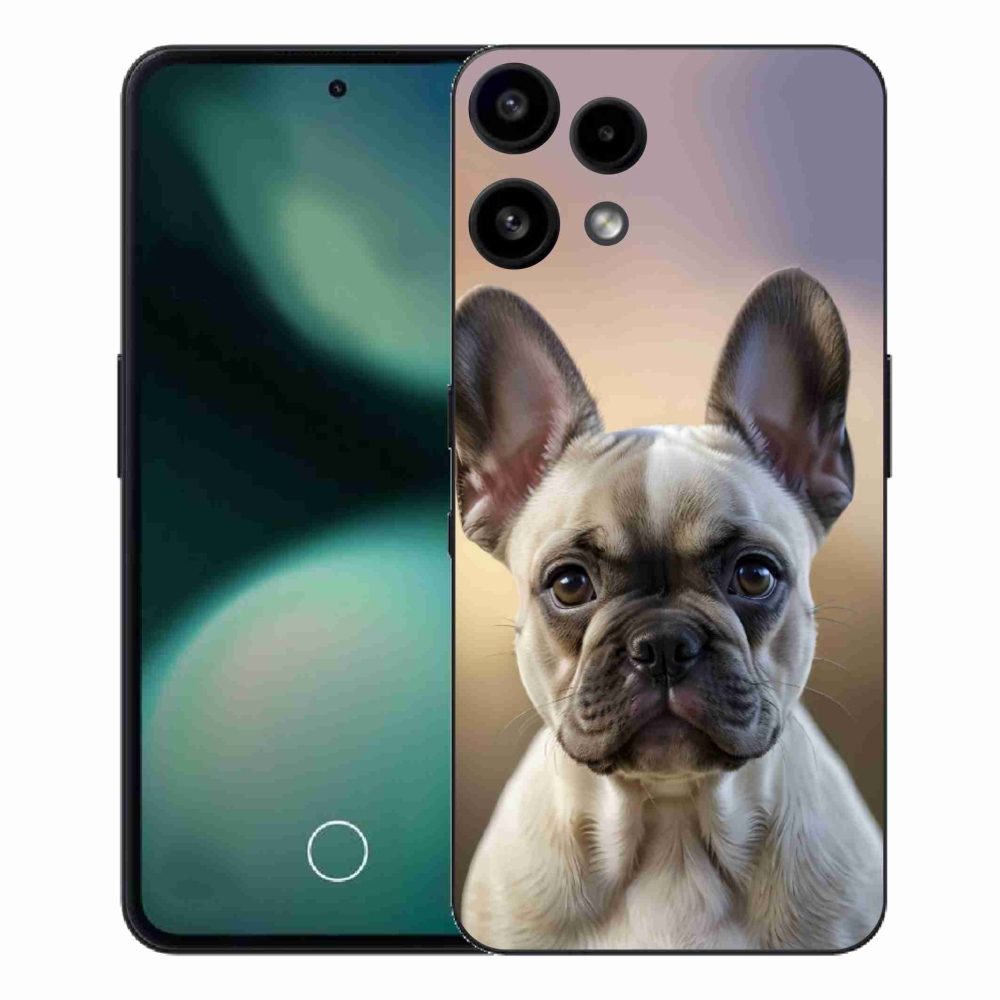 Gélový kryt mmCase na Nothing Phone (3a) Lite - roztomilý francúzsky buldoček
