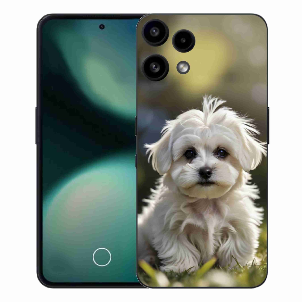 Gélový kryt mmCase na Nothing Phone (3a) Lite - roztomilý maltézsky psík