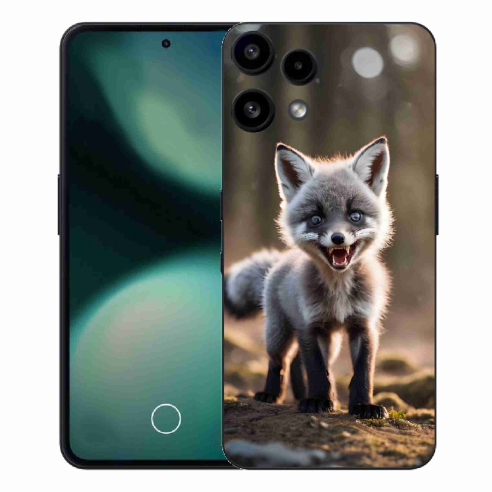 Gélový kryt mmCase na Nothing Phone (3a) Lite - rozzúrená líška