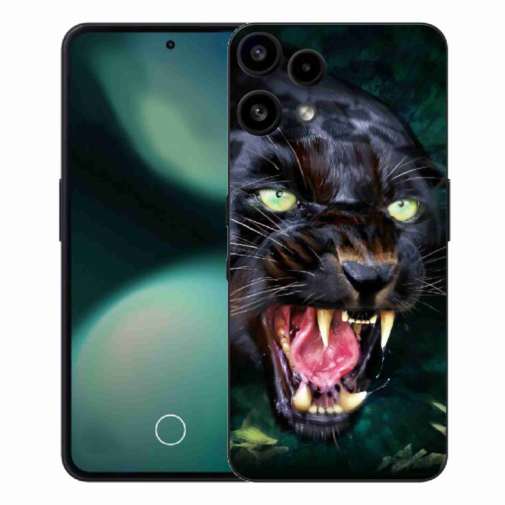 Gélový kryt mmCase na Nothing Phone (3a) Lite - rozzúrený čierny panter