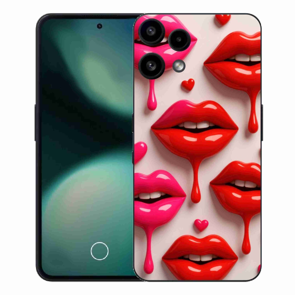Gélový kryt mmCase na Nothing Phone (3a) Lite - pery 2