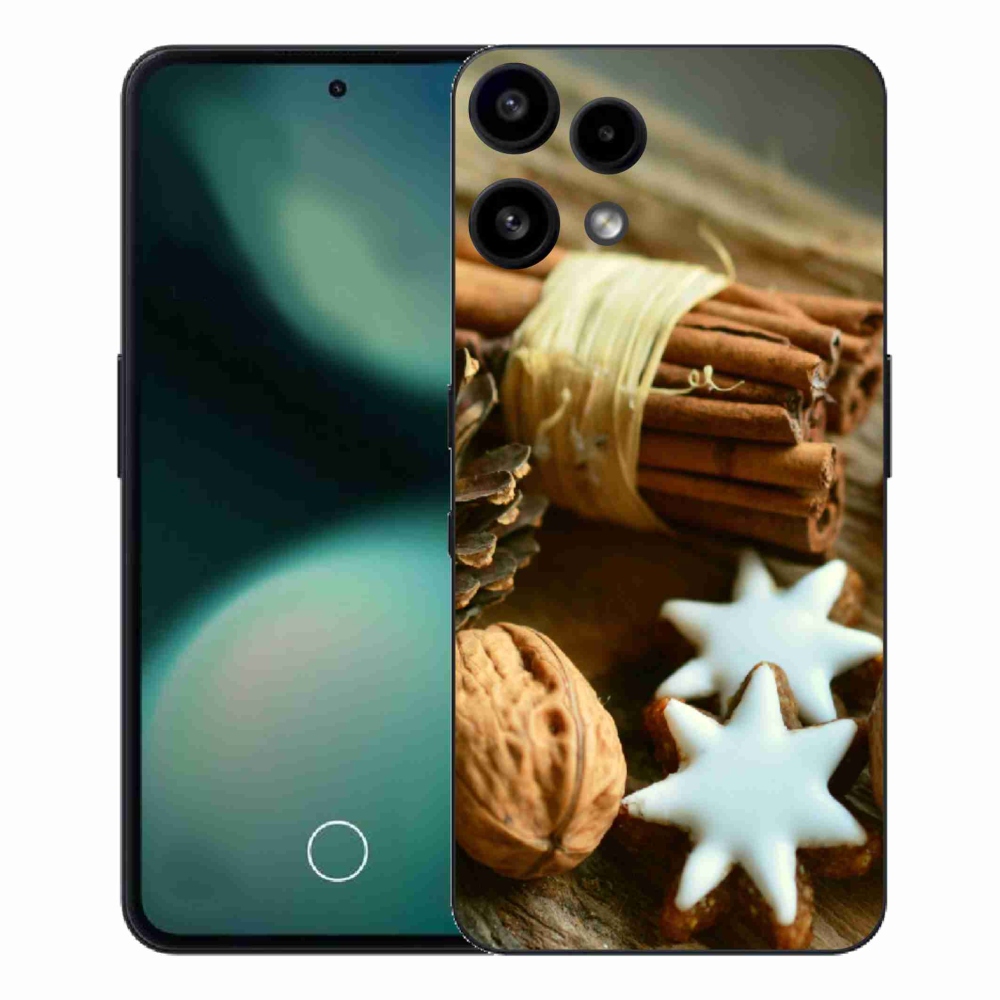 Gélový kryt mmCase na Nothing Phone (3a) Lite - škorica a perníčky