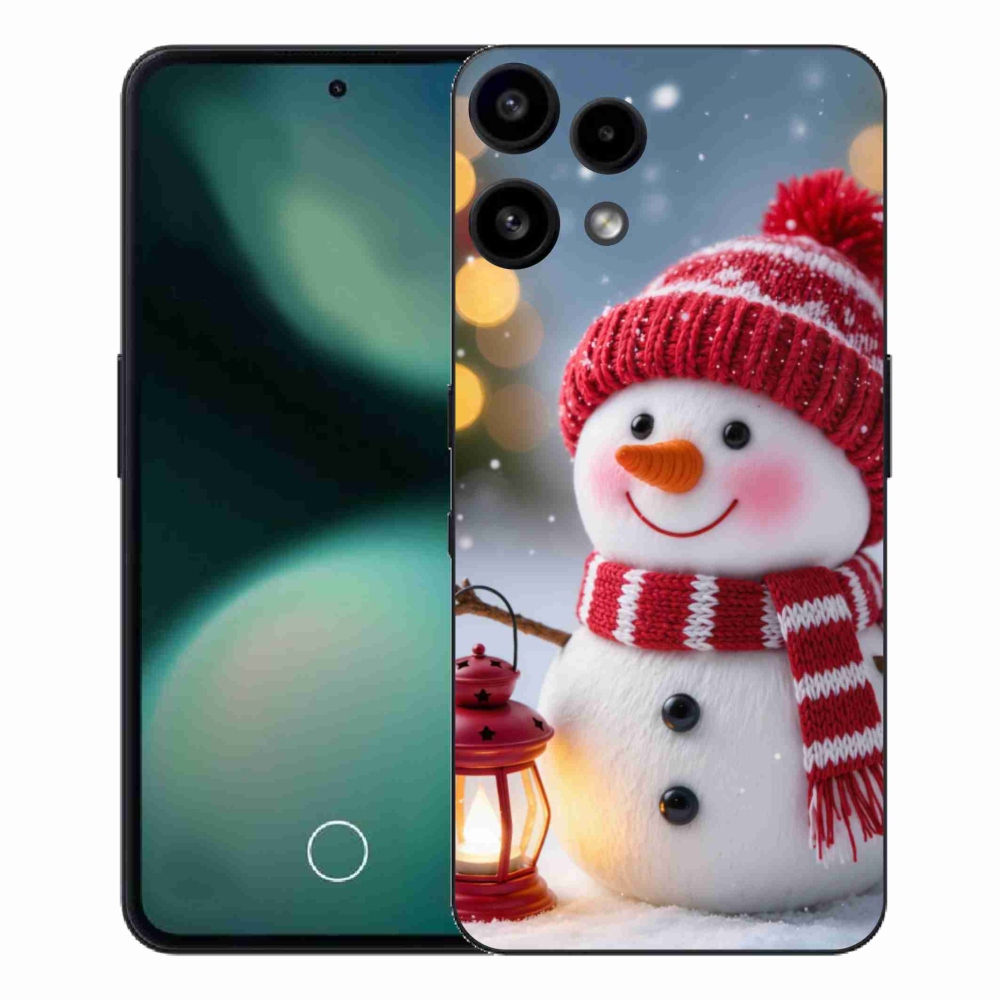 Gélový kryt mmCase na Nothing Phone (3a) Lite - snehuliak 2