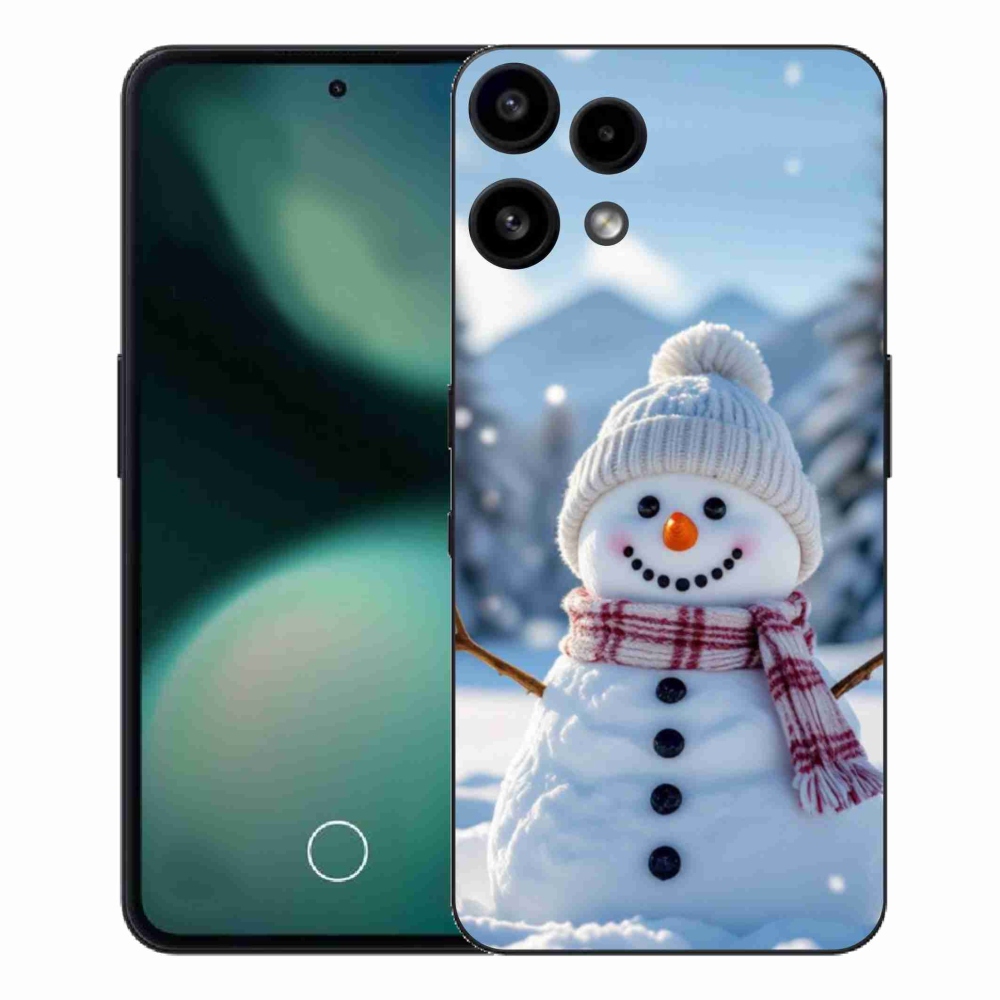 Gélový kryt mmCase na Nothing Phone (3a) Lite - snehuliak 3