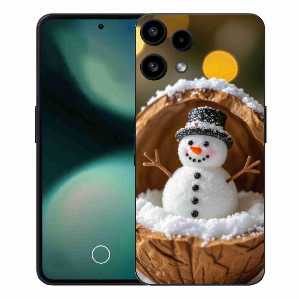 Gélový kryt mmCase na Nothing Phone (3a) Lite - snehuliak 4