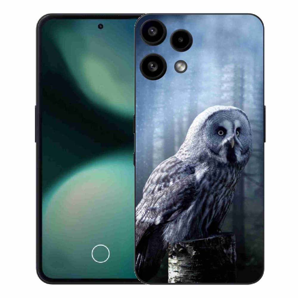 Gélový kryt mmCase na Nothing Phone (3a) Lite - sova