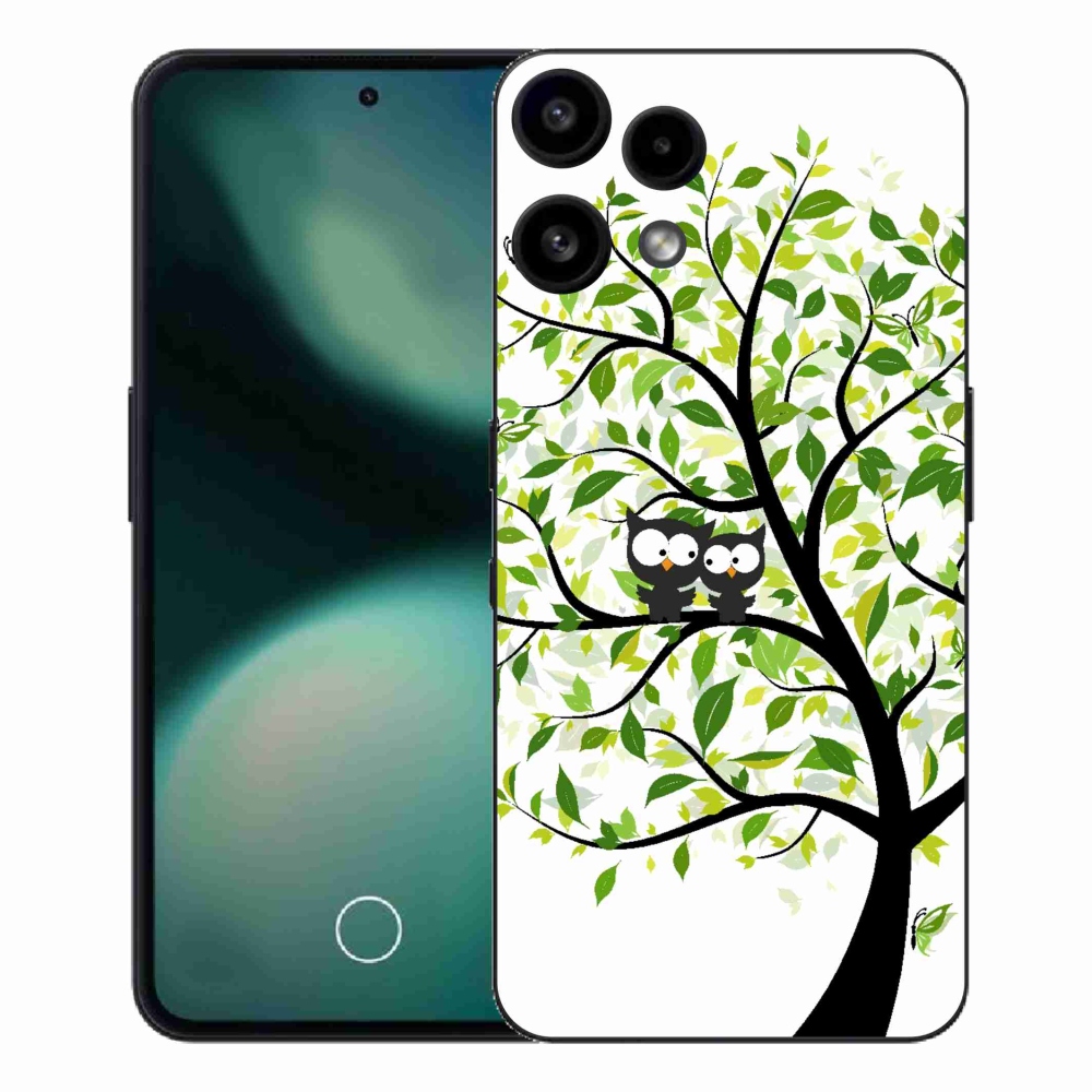 Gélový kryt mmCase na Nothing Phone (3a) Lite - malej sovy na strome