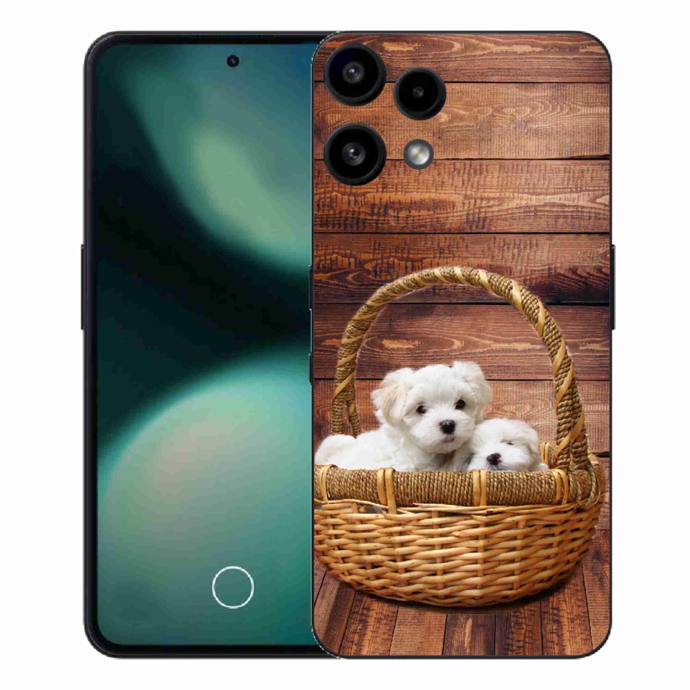 Gélový kryt mmCase na Nothing Phone (3a) Lite - šteniatka