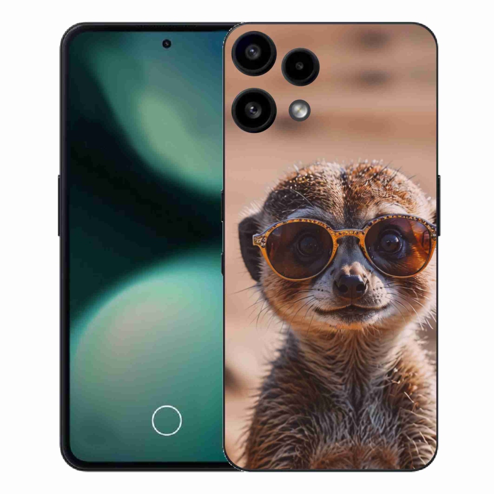 Gélový kryt mmCase na Nothing Phone (3a) Lite - štýlová surikata