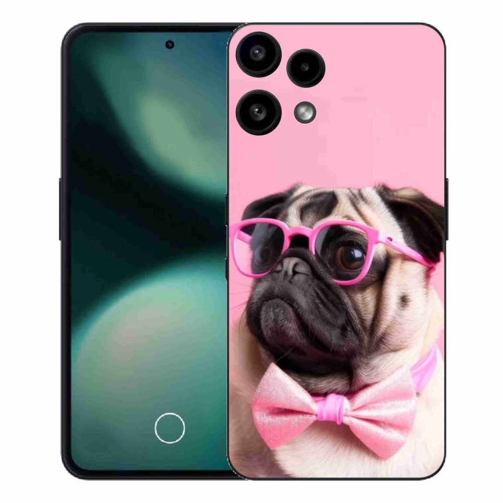 Gélový kryt mmCase na Nothing Phone (3a) Lite - štýlový mops