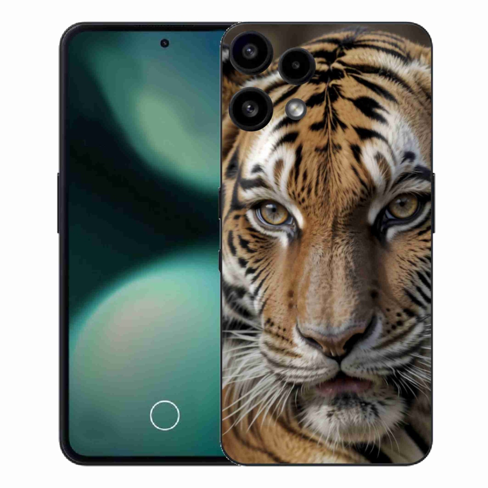 Gélový kryt mmCase na Nothing Phone (3a) Lite - tigrie pohľad