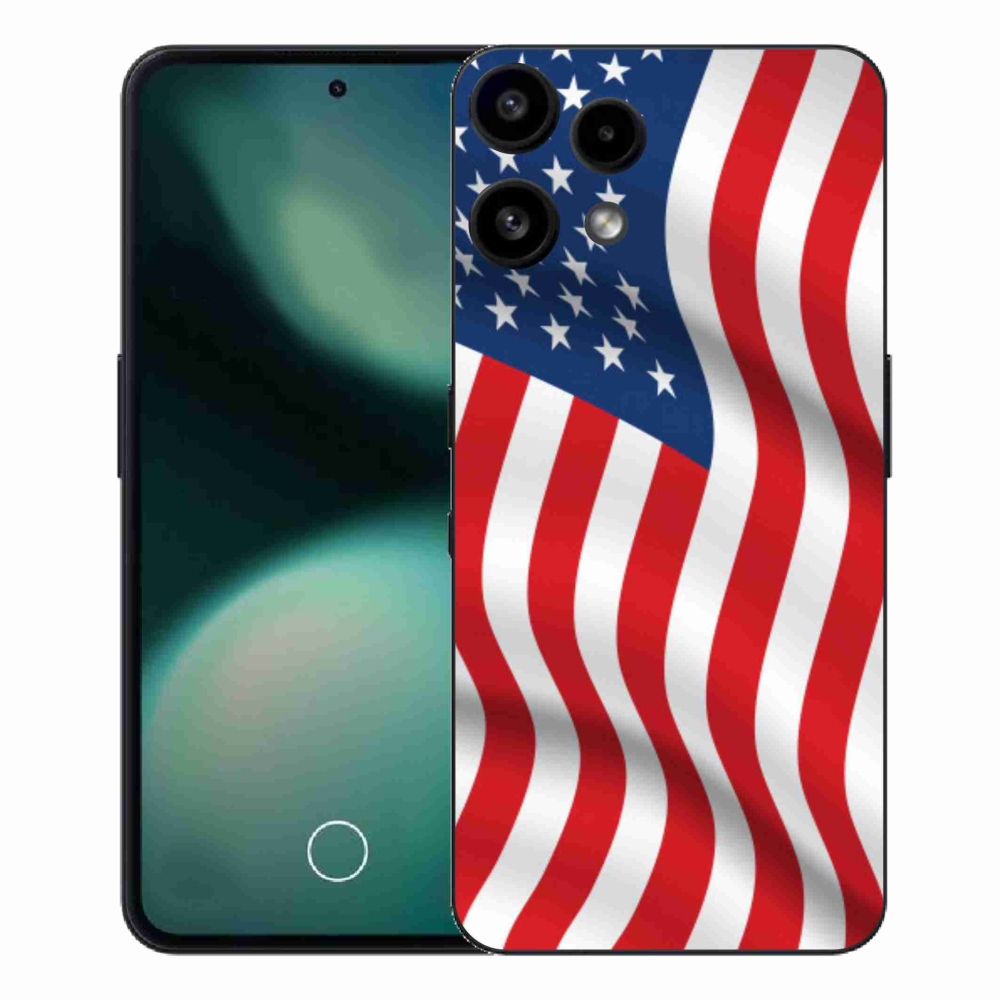 Gélový kryt mmCase na Nothing Phone (3a) Lite - USA vlajka