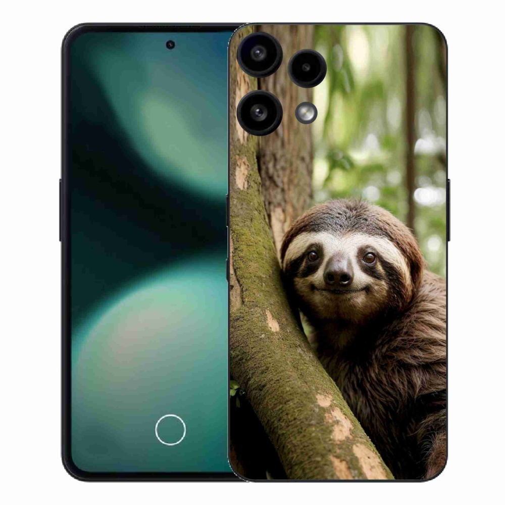 Gélový kryt mmCase na Nothing Phone (3a) Lite - usmievavý leňochod