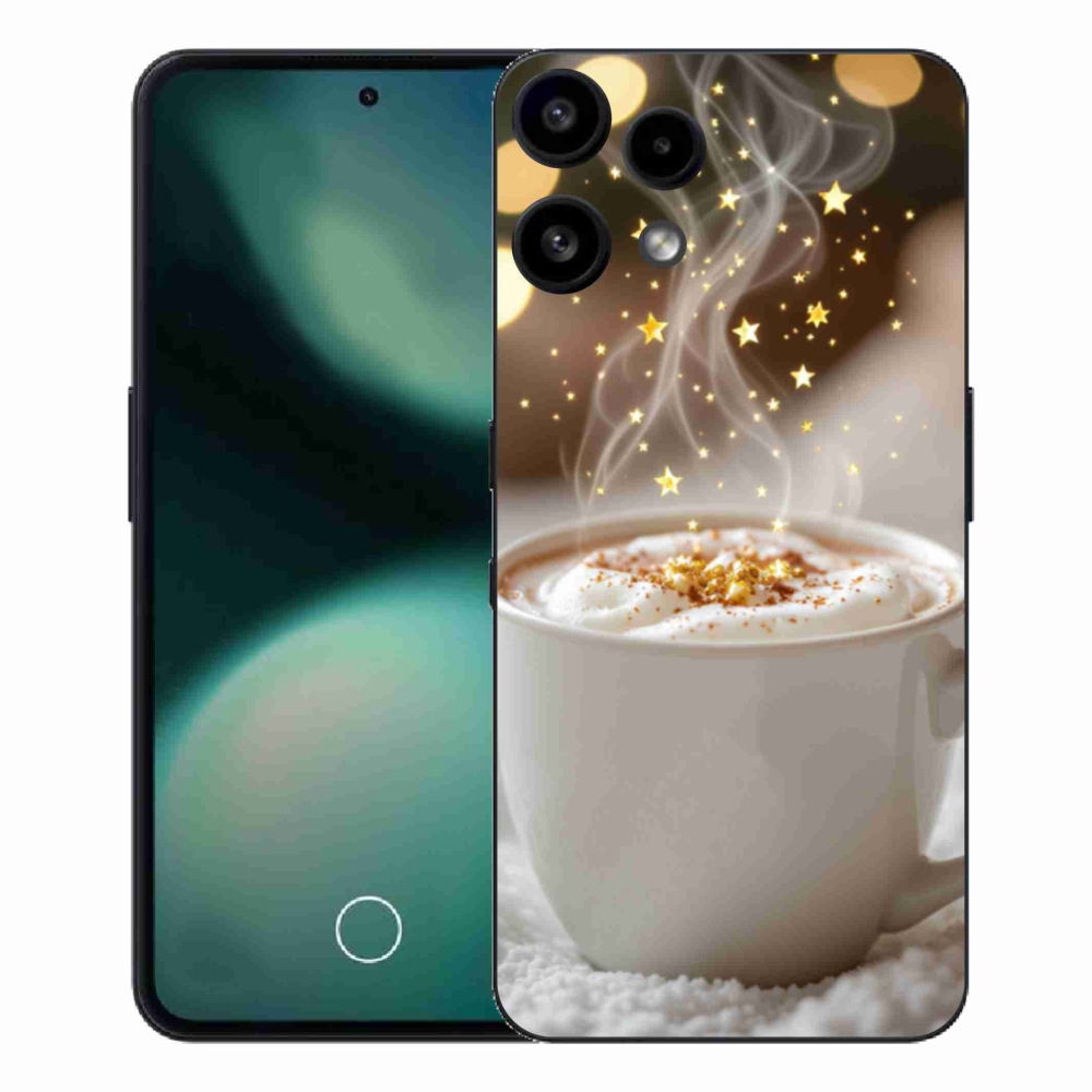 Gélový kryt mmCase na Nothing Phone (3a) Lite - vianočný horúci nápoj