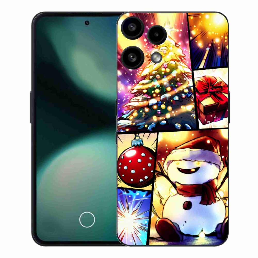 Gélový kryt mmCase na Nothing Phone (3a) Lite - vianočné motívy 1