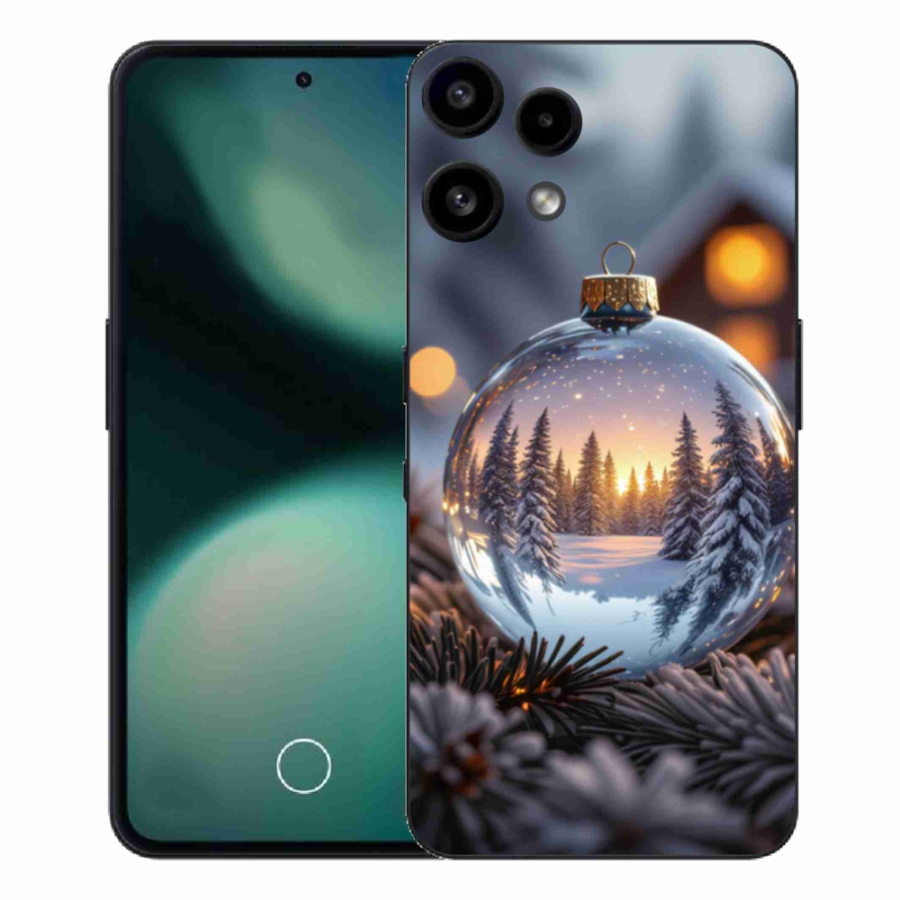 Gélový kryt mmCase na Nothing Phone (3a) Lite - vianočná ozdoba