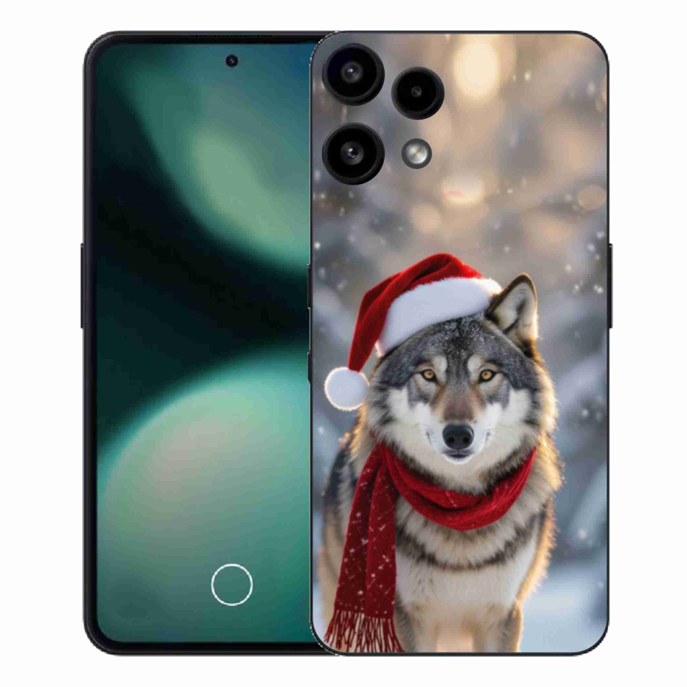 Gélový kryt mmCase na Nothing Phone (3a) Lite - vianočný vlk