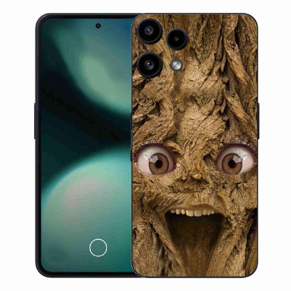 Gélový kryt mmCase na Nothing Phone (3a) Lite - veselý strom s očami