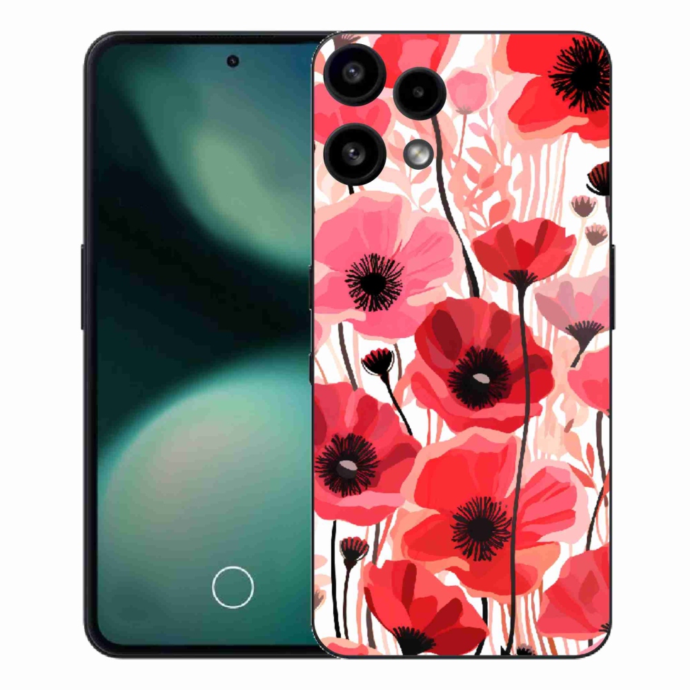 Gélový kryt mmCase na Nothing Phone (3a) Lite - vlčí mak 1