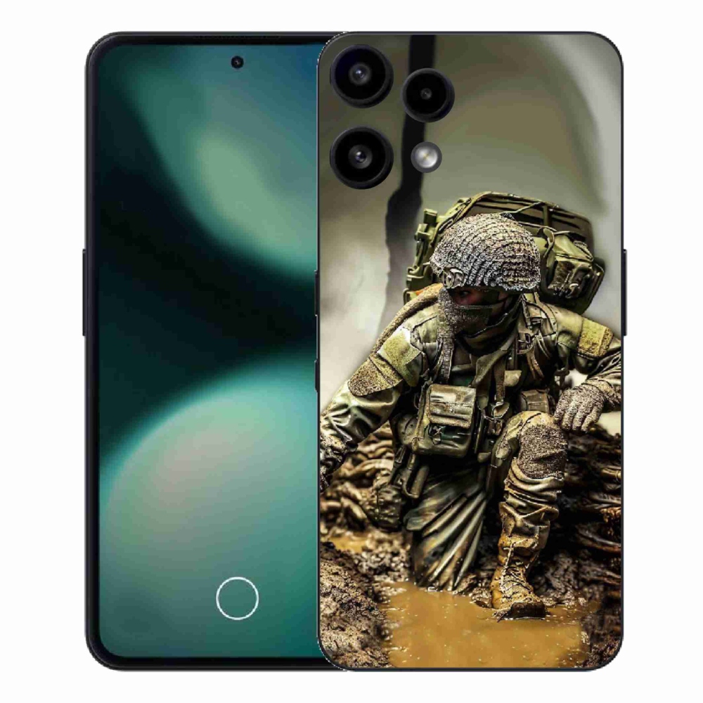Gélový kryt mmCase na Nothing Phone (3a) Lite - vojak
