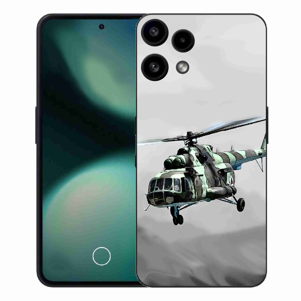 Gélový kryt mmCase na Nothing Phone (3a) Lite - vojenský vrtuľník