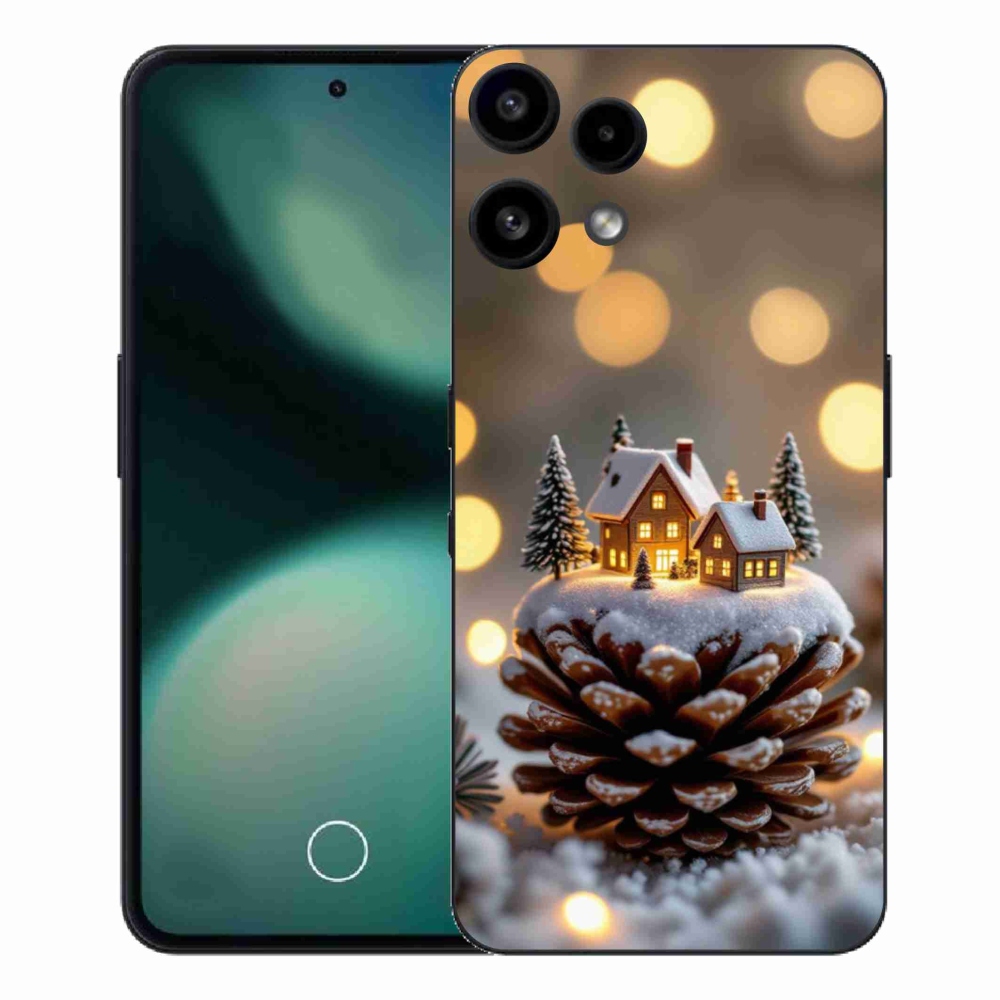 Gélový kryt mmCase na Nothing Phone (3a) Lite - zimná dedinka