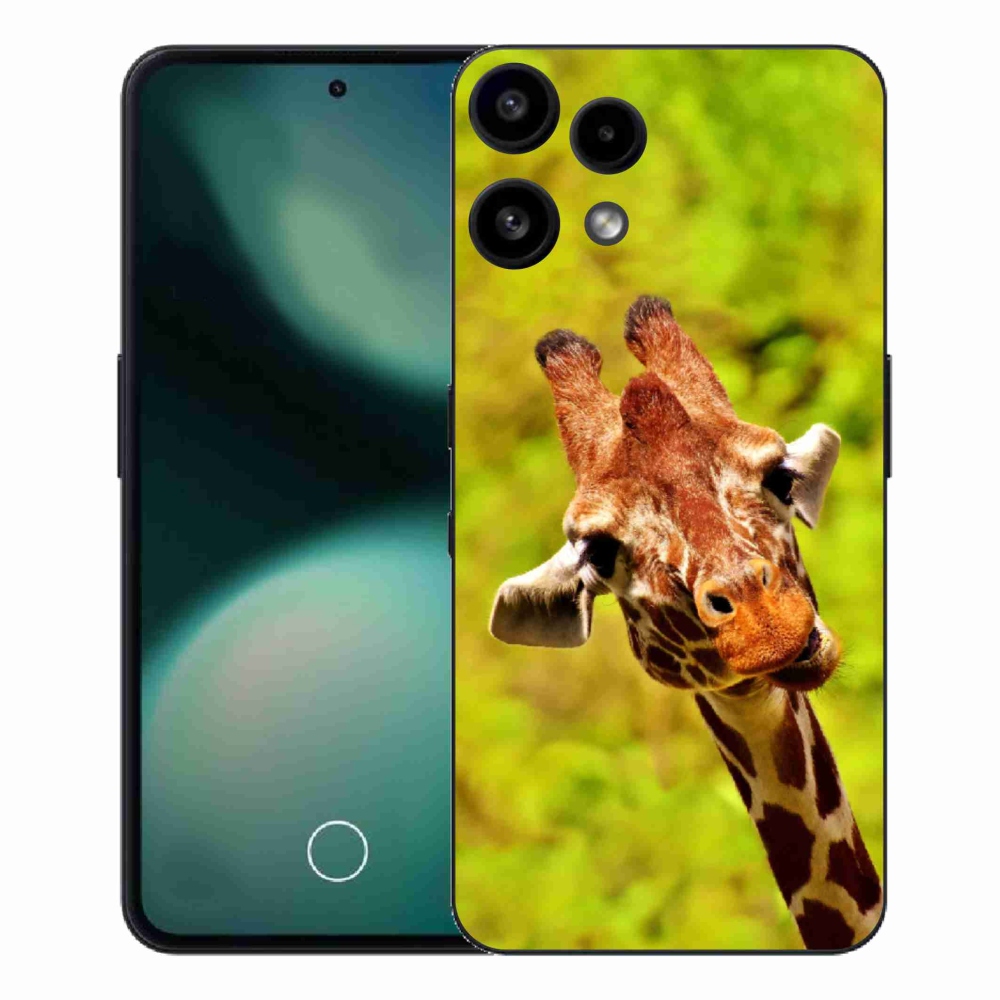 Gélový kryt mmCase na Nothing Phone (3a) Lite - žirafa