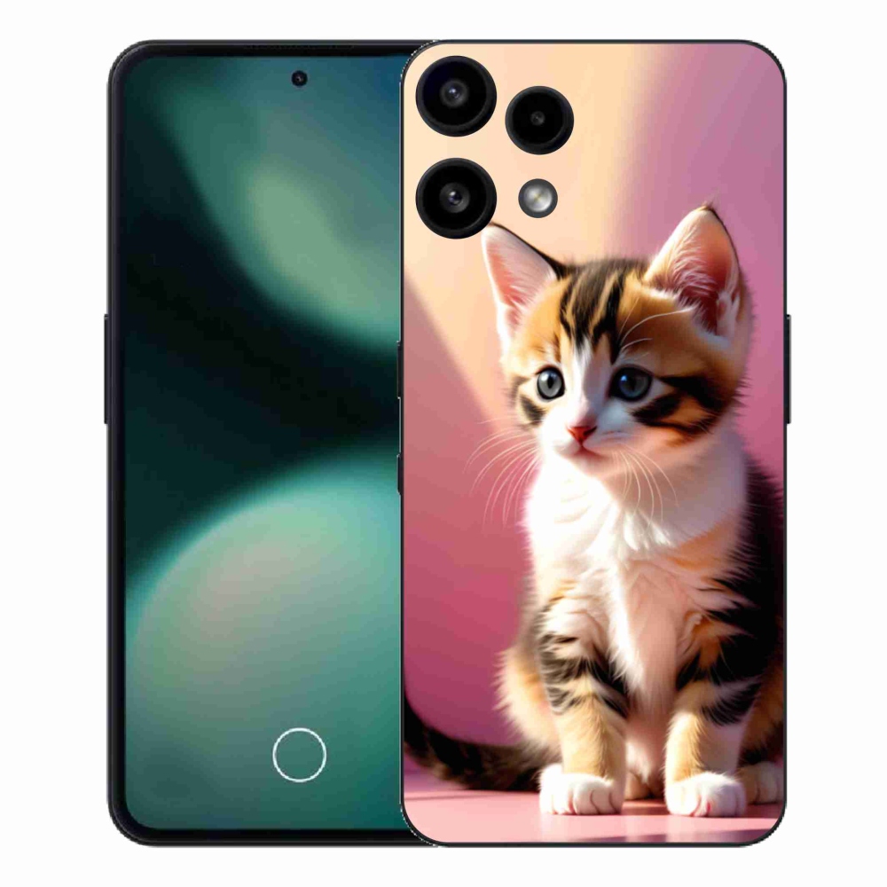 Gélový kryt mmCase na Nothing Phone (3a) Lite - zvedavé mačiatko 2