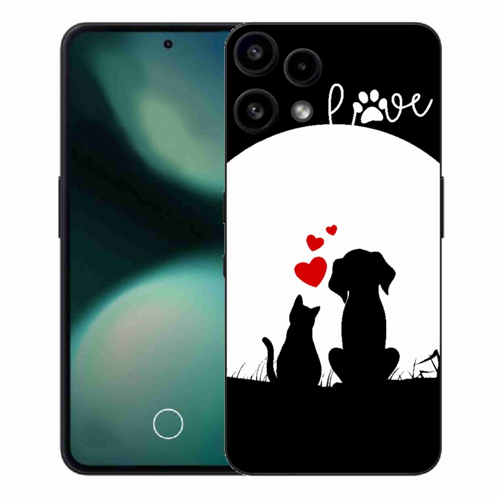 Gélový kryt mmCase na Nothing Phone (3a) Lite - zvieracia láska