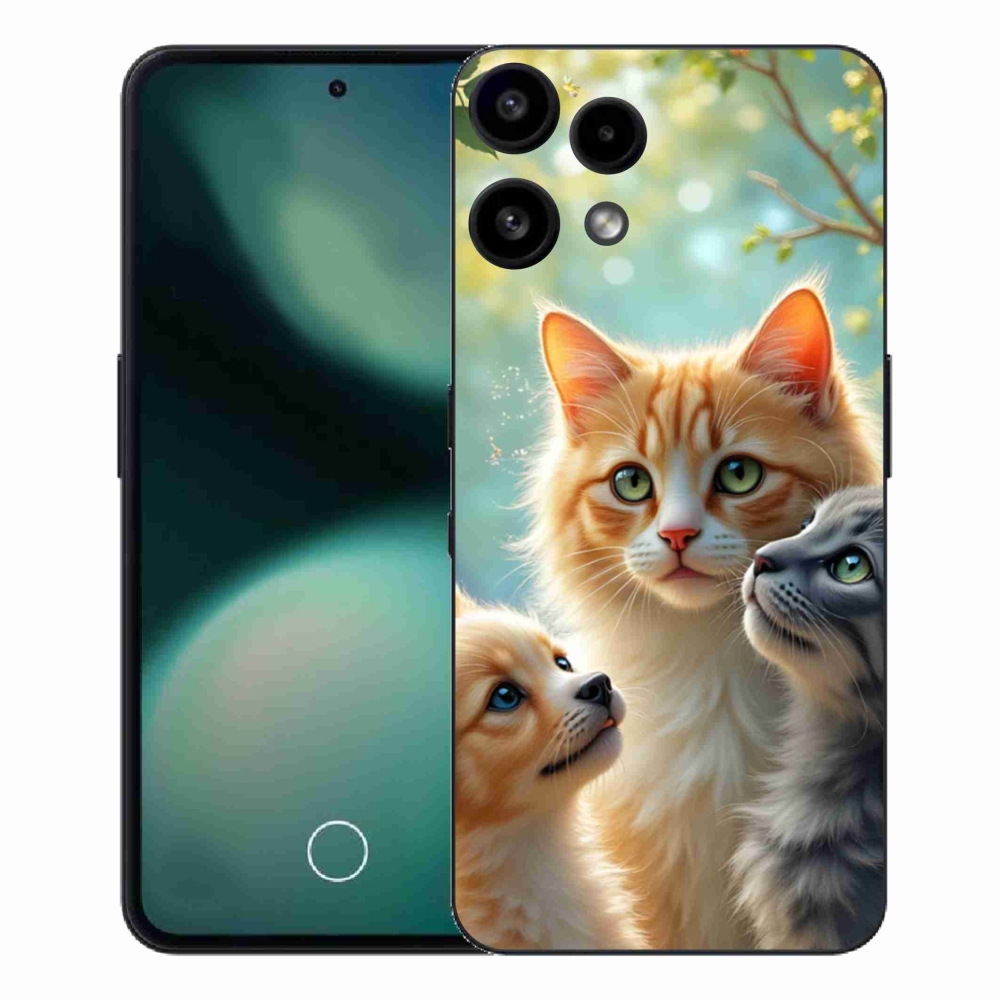Gélový kryt mmCase na Nothing Phone (3a) Lite - zvieracie priateľstvo 2