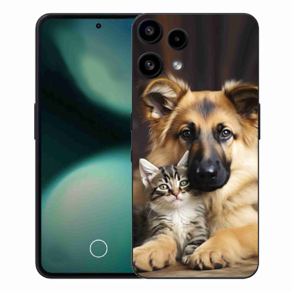 Gélový kryt mmCase na Nothing Phone (3a) Lite - zvieracie priateľstvo