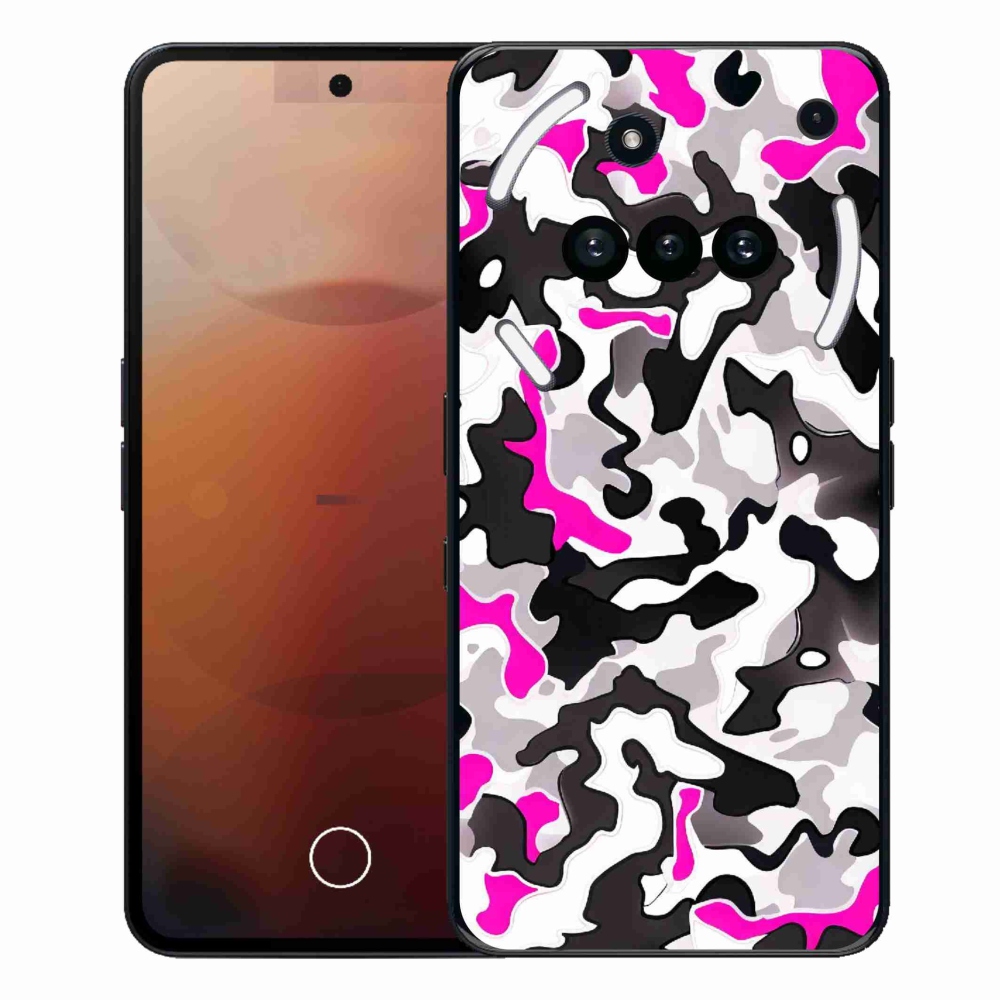 Gélový kryt mmCase na Nothing Phone (3a) - maskáčový vzor 5